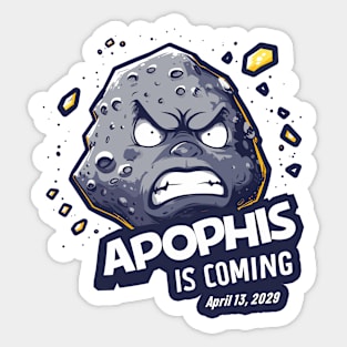 Funny Apophis 99942 Space Lover T-Shirt Sticker